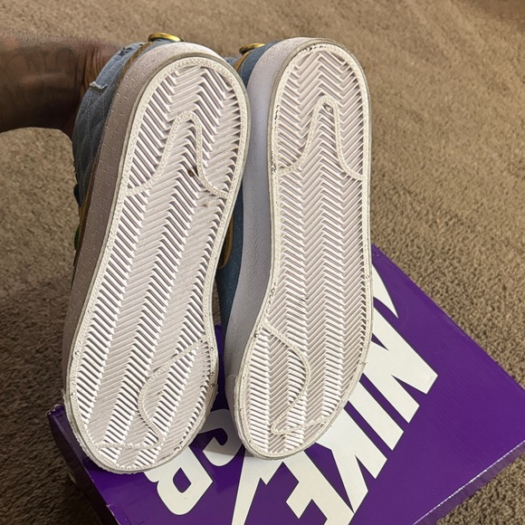 Supreme x Nike Zoom Blazer Mid QS SB 'Denim' - Picture 11 of 14